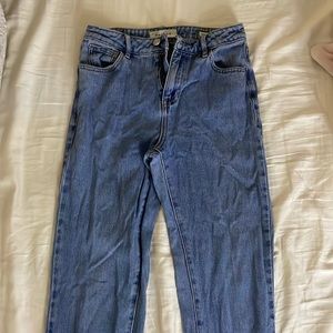 Pacsun mom jeans , size 24 , light blue